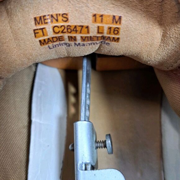 VTG Cole Haan Red Leather Wing Tip Oxford Lace Up Casual Shoes Mens Size 11 M - Picture 7 of 7